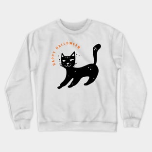 halloween cats Crewneck Sweatshirt